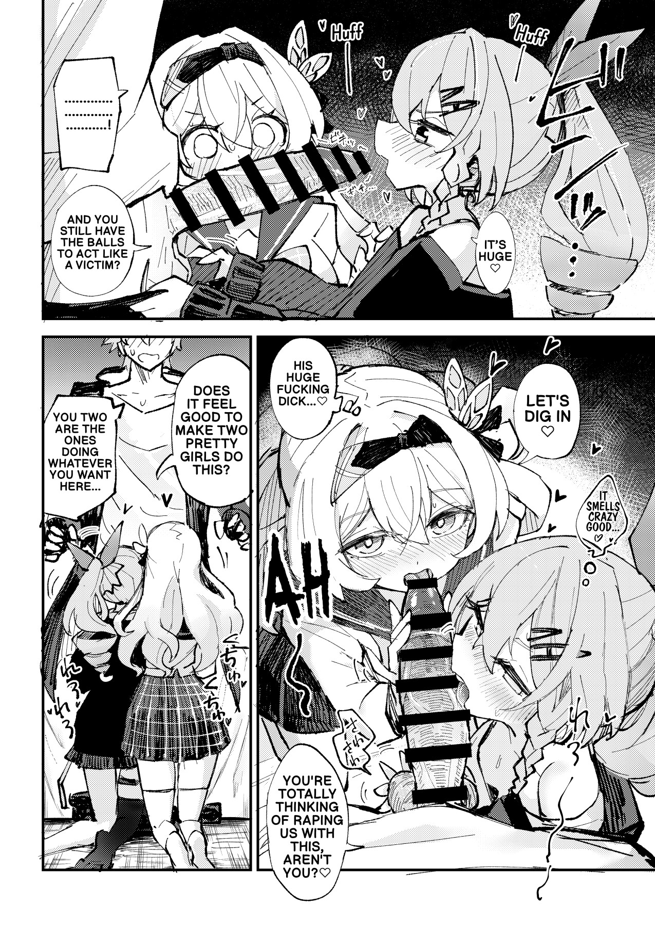 Hentai Manga Comic-Besties in the Trailblazer's Room-Read-9